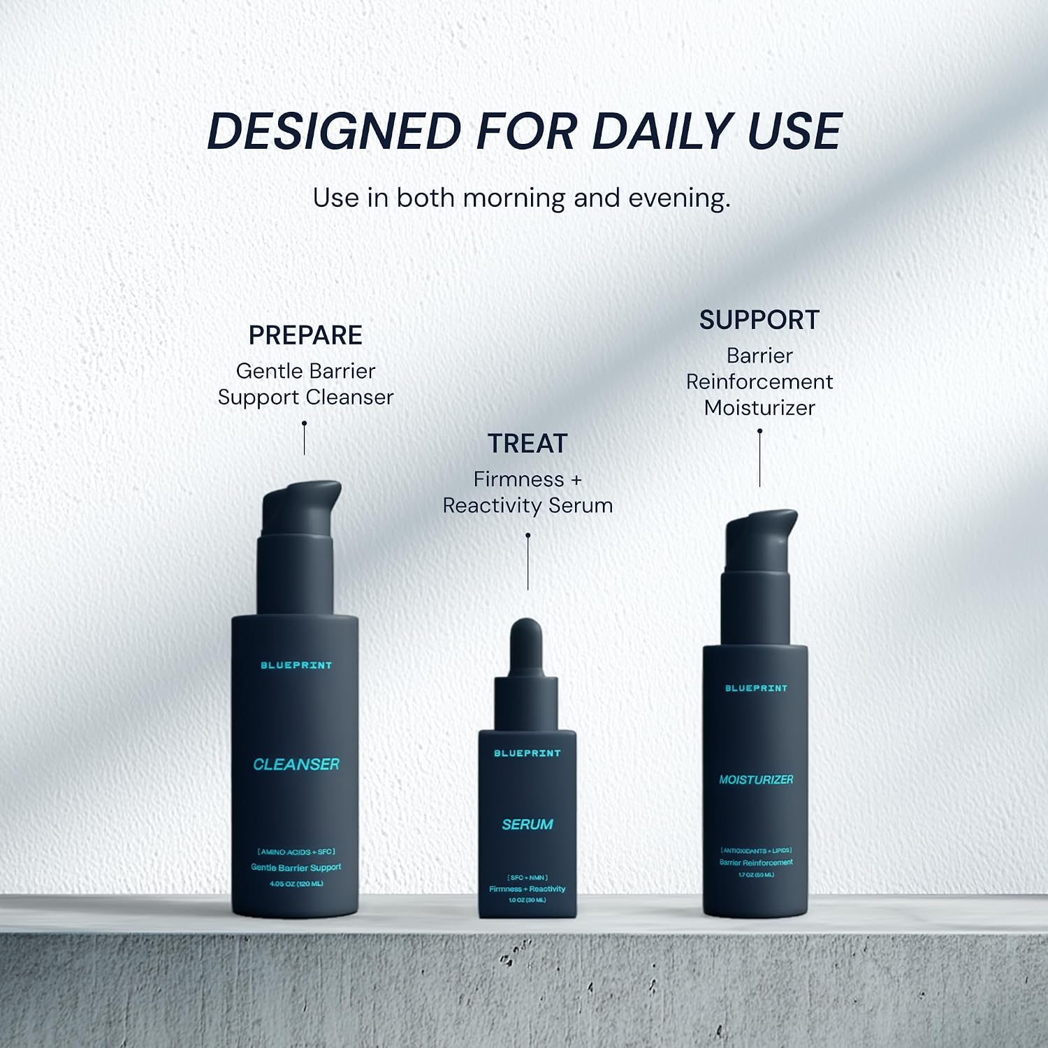 BLUEPRINT BRYAN JOHNSON HIDRATANTE CON SFC Y NMN CREMA FACIAL ANTIEDAD PARA FIRMEZA, HIDRATACIÓN Y REPARACIÓN DE BARRERAS - 6