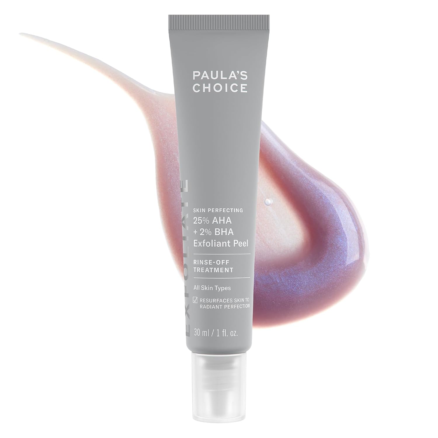 PAULA S CHOICE SKIN PERFECTING 25% AHA 2% BHA EXFOLIANTE PEEL, SIN FRAGANCIA Y SIN PARABENOS, 1 ONZA - 6