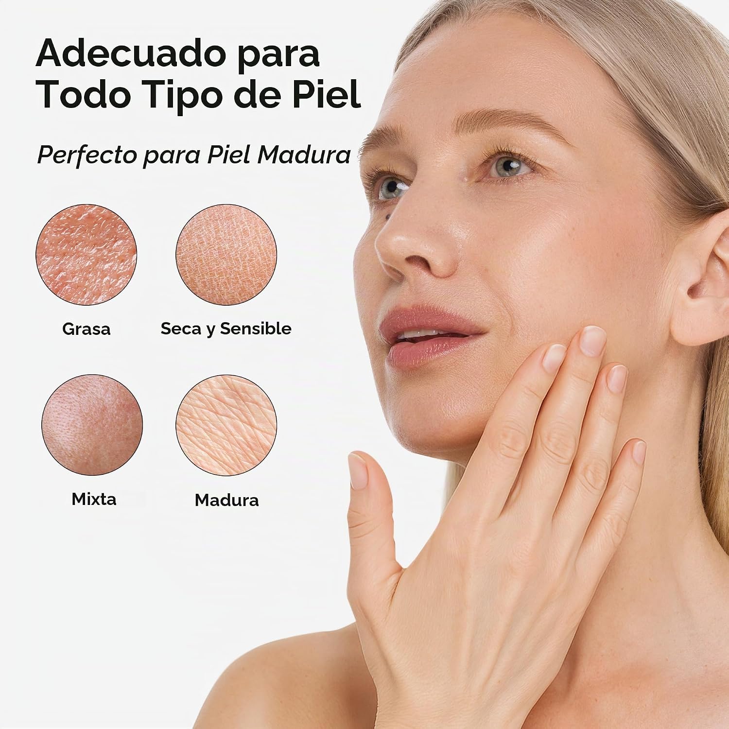 MAREE MASCARILLA FACIAL DE COLÁGENO CON ÁCIDO HIALURÓNICO MÁSCARA FACIAL EN LÁMINA PARA EL CUIDADO DE LA PIEL EXTRACTO - 7