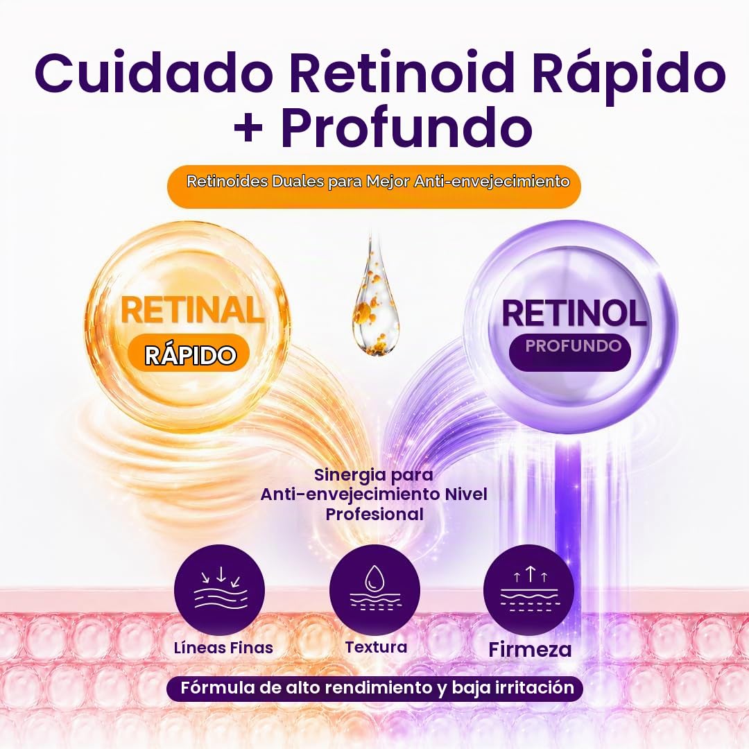 PURITO RETINOL SUERO RETINIANO CUIDADO ANTIENVEJECIMIENTO LIGERO COREANO - 6