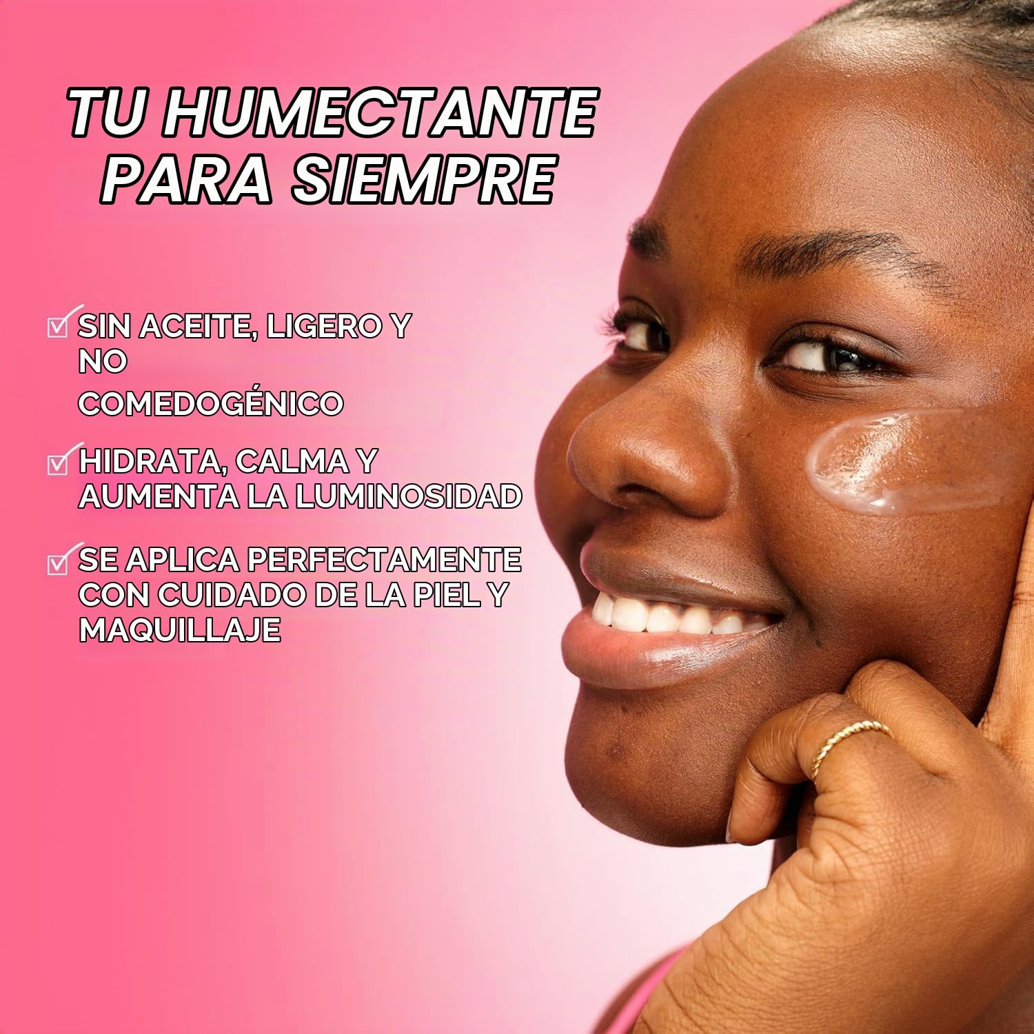 BRILLO GLOW RECIPE PINK JUICE - GEL HIDRATANTE FACIAL DE AGUA PARA MUJERES, HOMBRES Y ADOLESCENTES, TAMAÑO DE VIAJE, ÁCIDO - 2