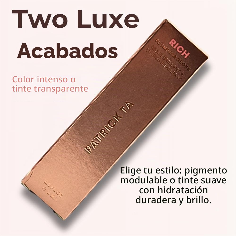 PATRICK TA BRILLO DE LABIOS VOLUMINOSO DE GRAN VOLUMEN, DI MENOS, ROSA LECHOSO INTENSO, SUPERFICIAL - 4