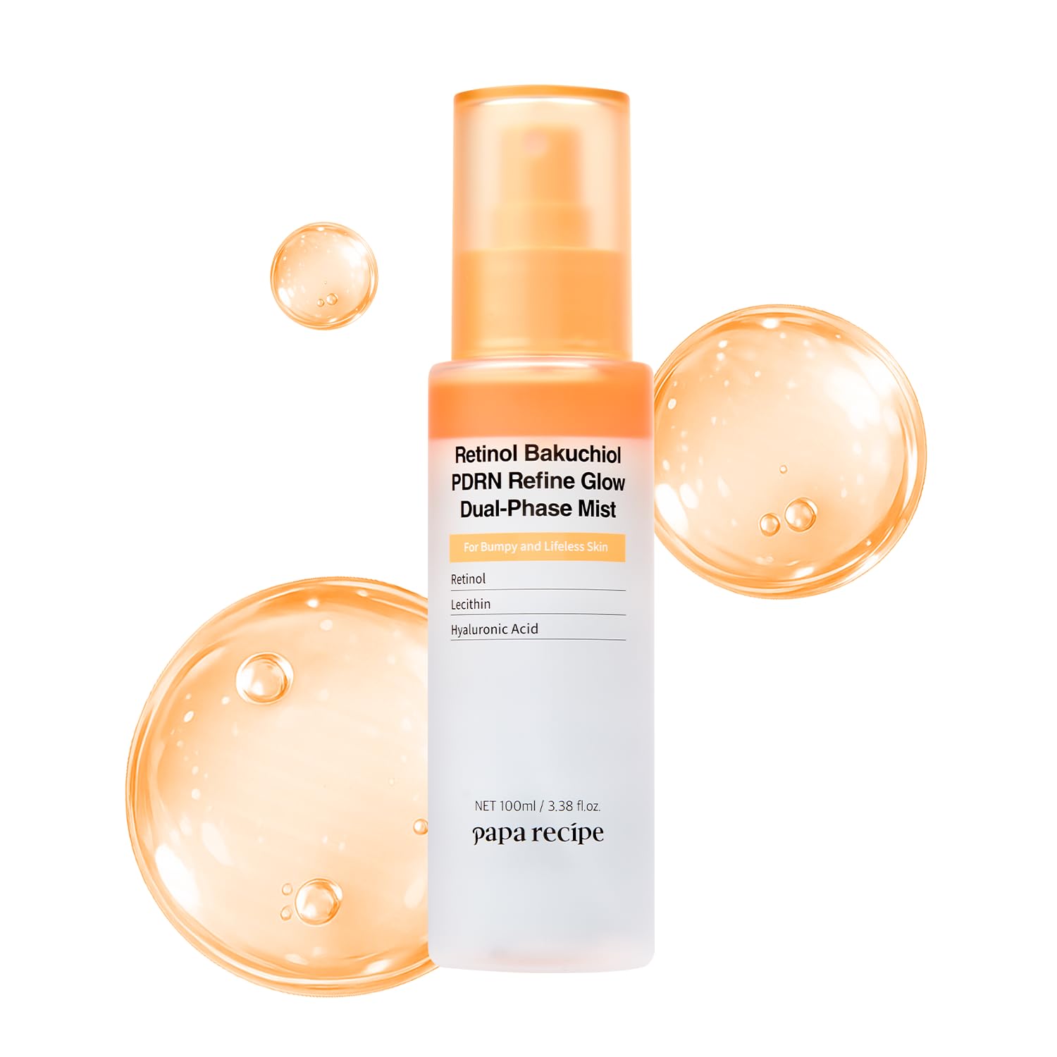 PAPA RECIPE DAILY SÉRUM FACIAL CONCENTRADO SPRAY PDRN X RETINOL BRILLO INSTANTÁNEO Y CUIDADO DE REFINACIÓN DE TEXTURA, - 1