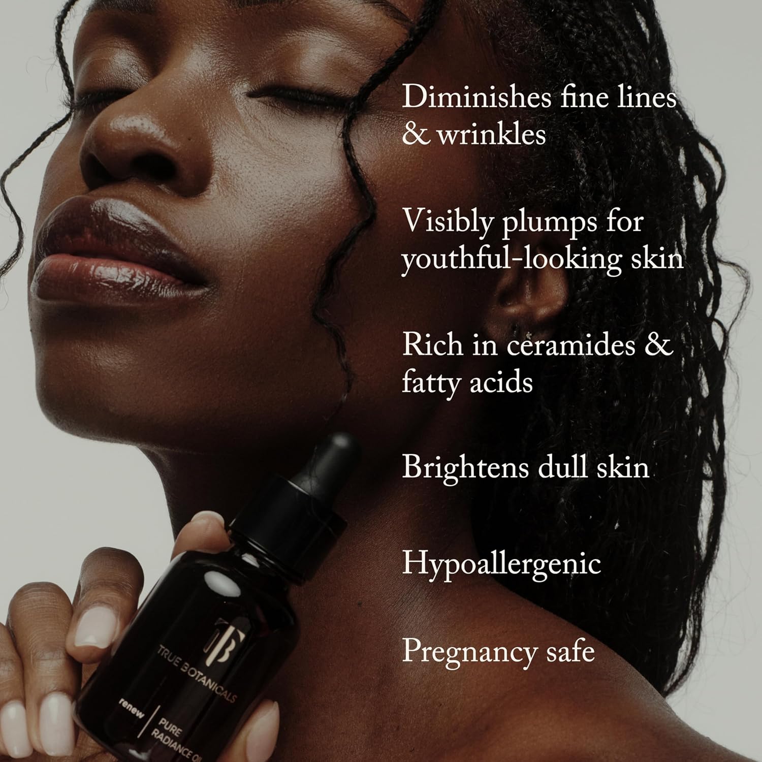 TRUE BOTANICALS RENEW PURE RADIANCE ACEITE NUTRIENTE ACEITE FACIAL ANTIENVEJECIMIENTO CON ROSA MOSQUETA REDUCE LA APARIENCIA - 3
