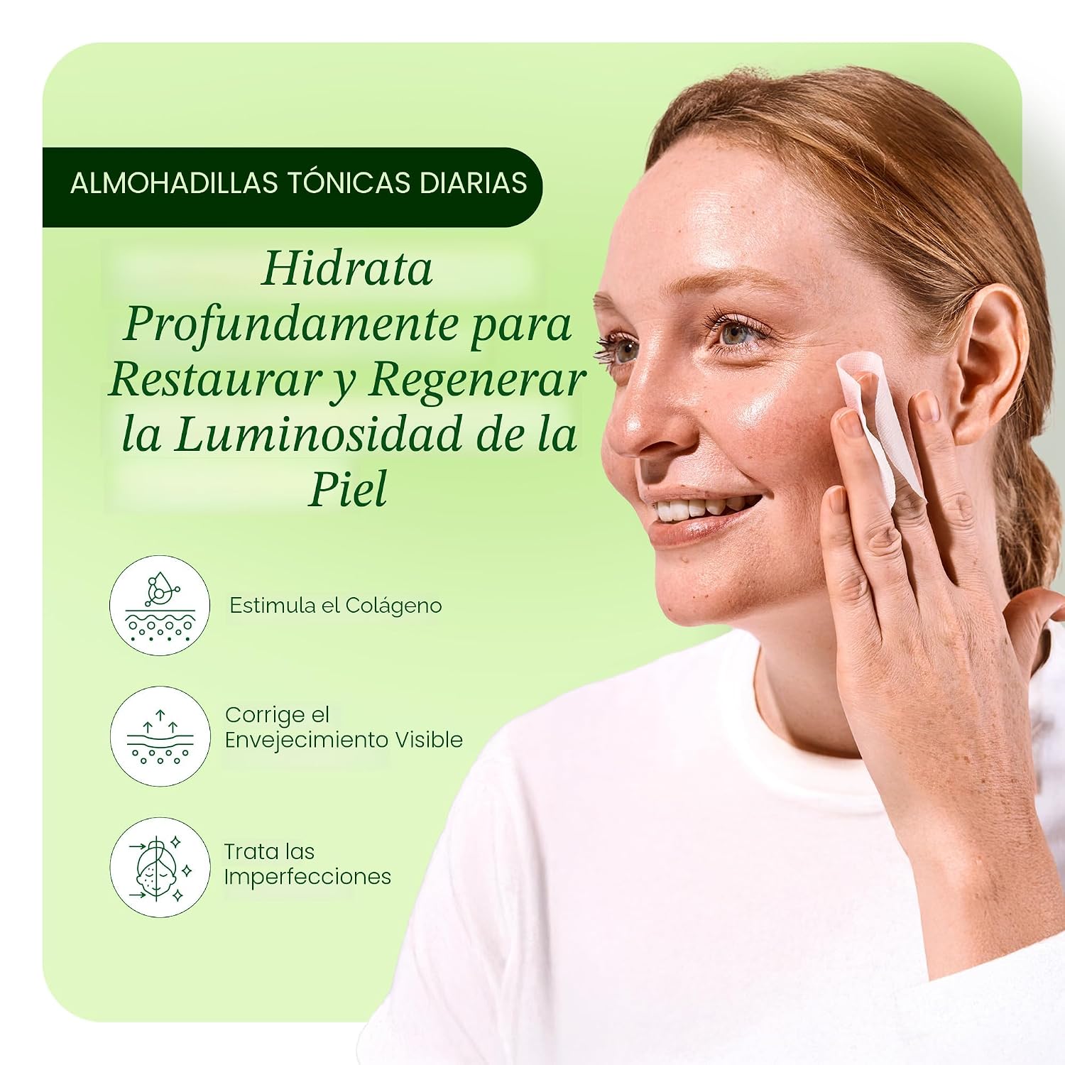 JIYU ALMOHADILLAS PULIDOR TONIFICANTE - CUIDADO DE LA PIEL COREANO PARA MANCHAS OSCURAS, ARRUGAS Y PIEL OPACA - TRATAMIENTO - 3