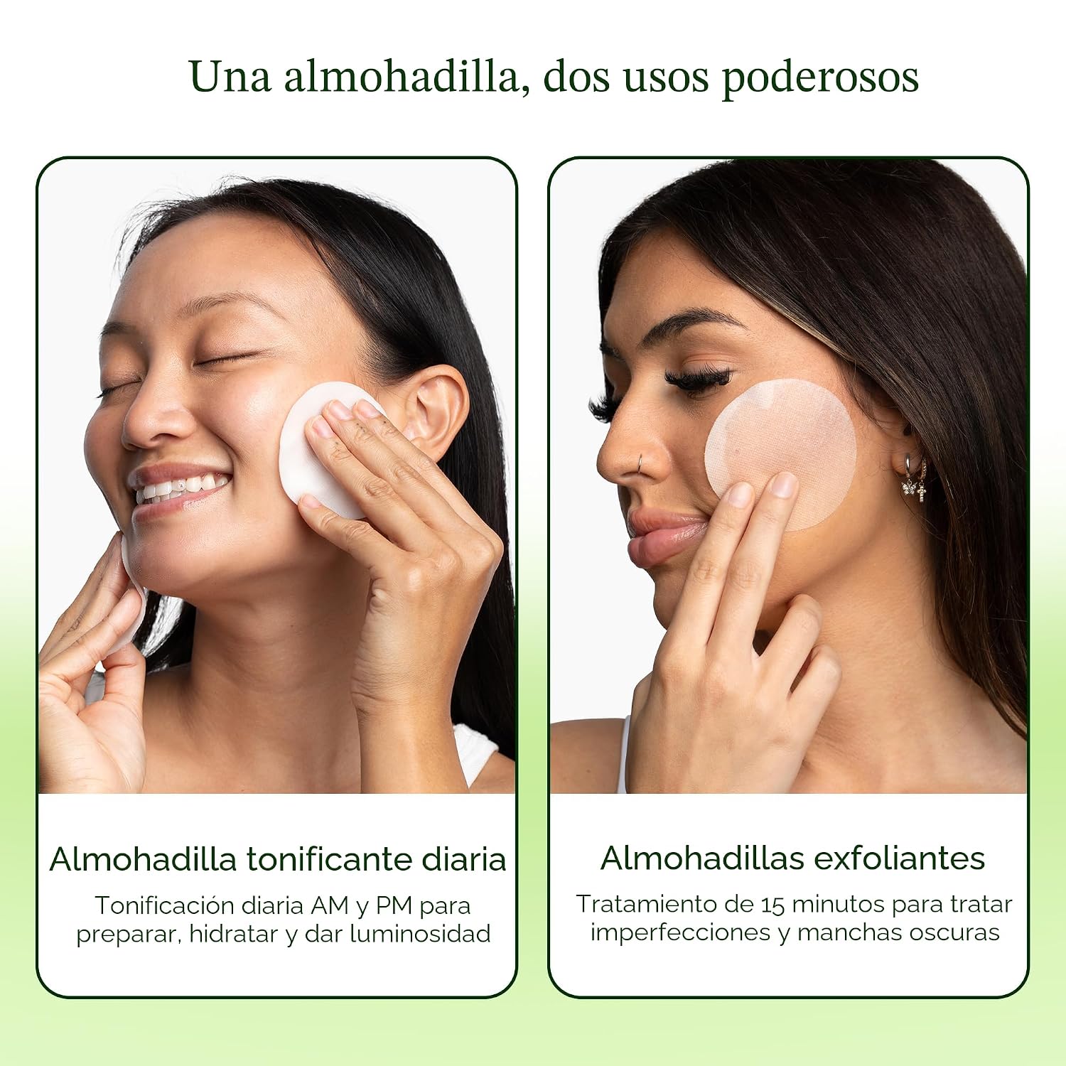 JIYU ALMOHADILLAS PULIDOR TONIFICANTE - CUIDADO DE LA PIEL COREANO PARA MANCHAS OSCURAS, ARRUGAS Y PIEL OPACA - TRATAMIENTO - 6