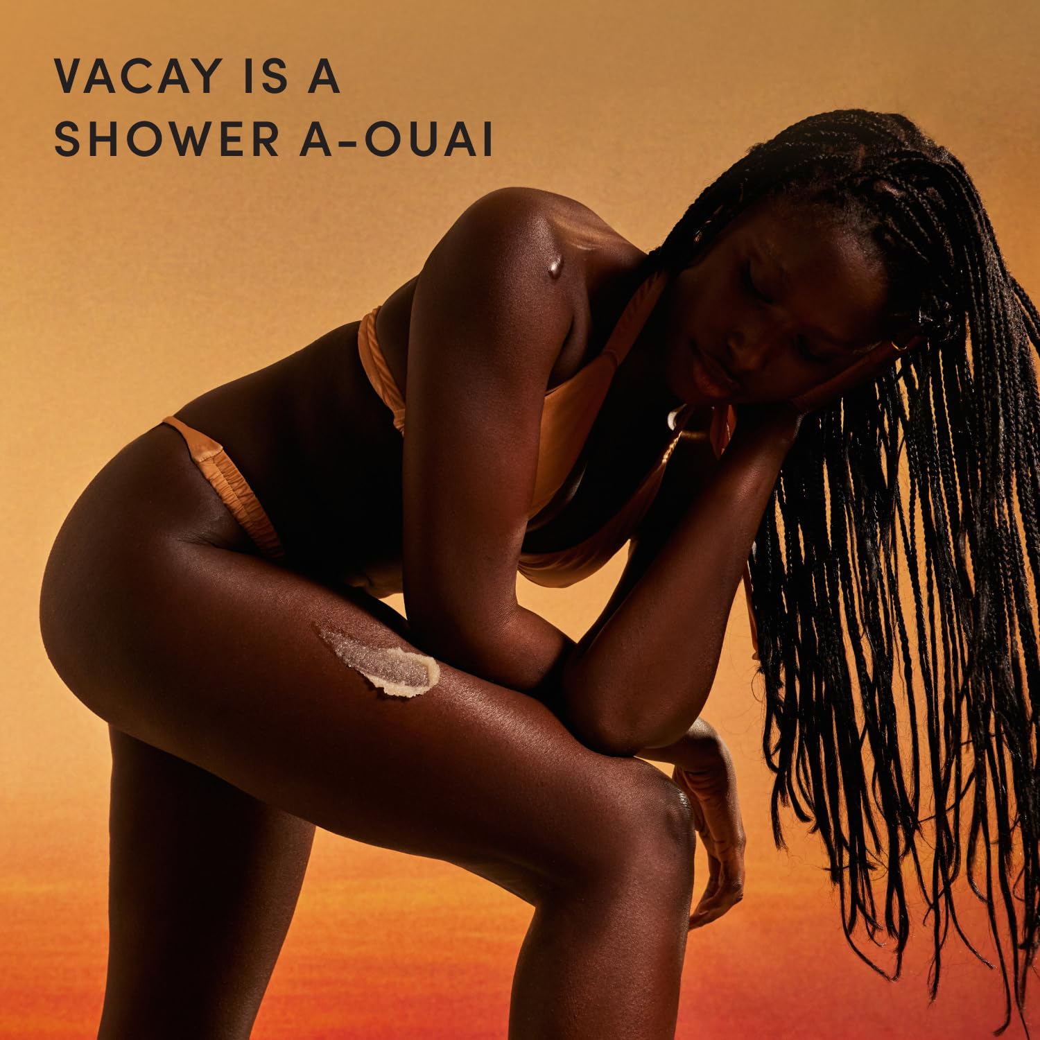 OUAI ST. BARTS - EXFOLIANTE CORPORAL CON MEZCLA DE AZÚCAR Y ACEITE DE COCO PARA PIEL SUAVE E HIDRATADA, EXFOLIANTE SUAVE - 4