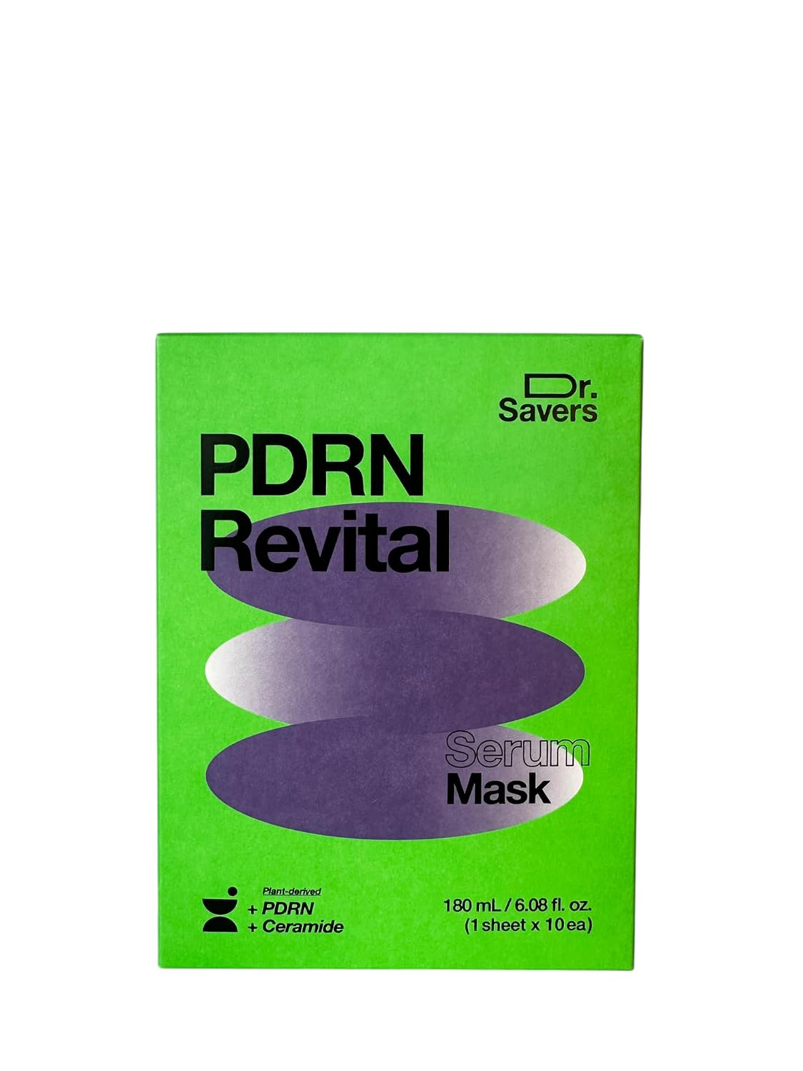 DR. SAVERS PDRN REVITAL MASCARILLA DE SUERO FACIAL, 0.60 ONZAS LÍQUIDAS, BARRERA REJUVENECEDORA DE LA PIEL Y CUIDADO - 2