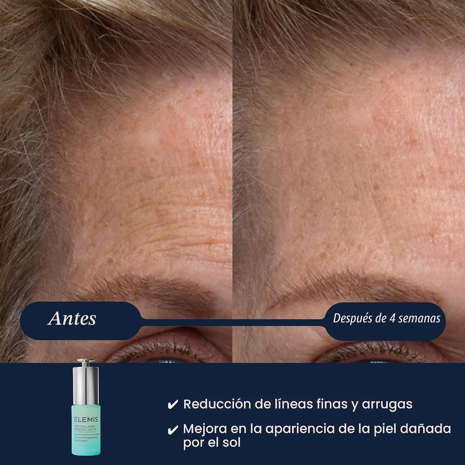 ELEMIS PRO-COLLAGEN RENEWAL SÉRUM FACIAL CONCENTRADO RETINOL ALTERNATIVO CONCENTRADO FACIAL REJUVENECE, REAFIRMA Y REDUCE - 2