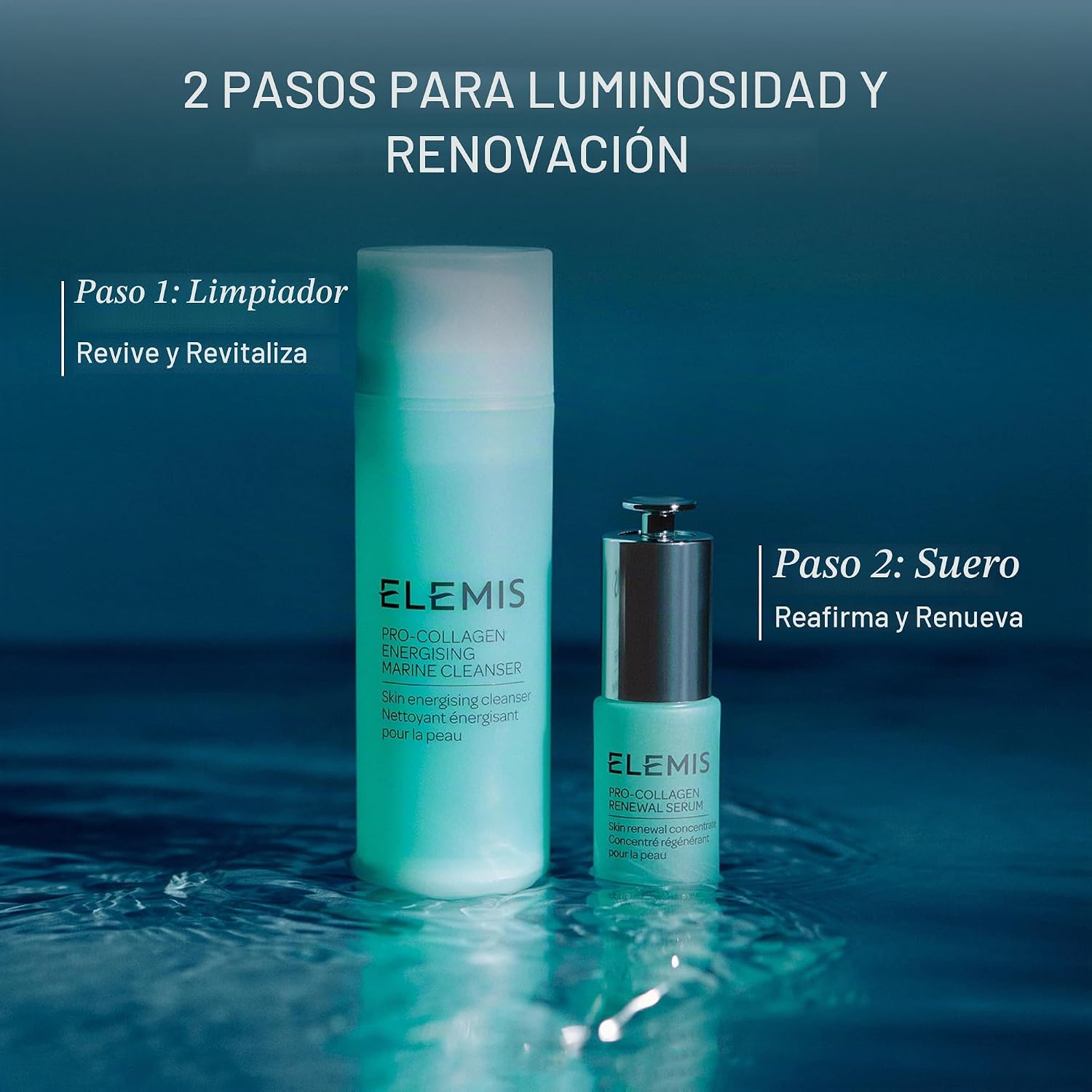 ELEMIS PRO-COLLAGEN RENEWAL SÉRUM FACIAL CONCENTRADO RETINOL ALTERNATIVO CONCENTRADO FACIAL REJUVENECE, REAFIRMA Y REDUCE - 5
