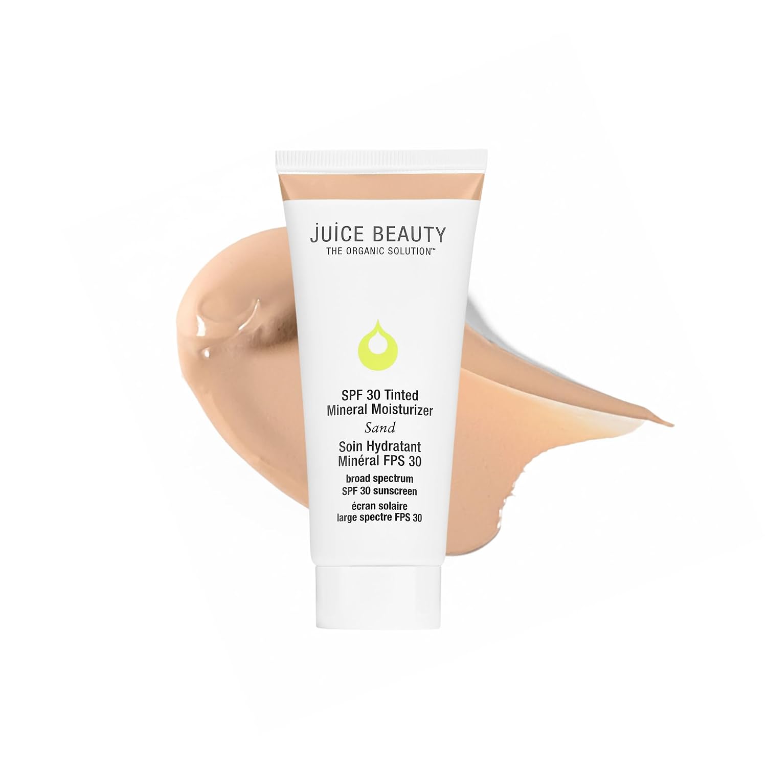 CREMA HIDRATANTE CON COLOR CON FPS 30, DE JUICE BEAUTY 2 ONZAS LÍQUIDAS - 1