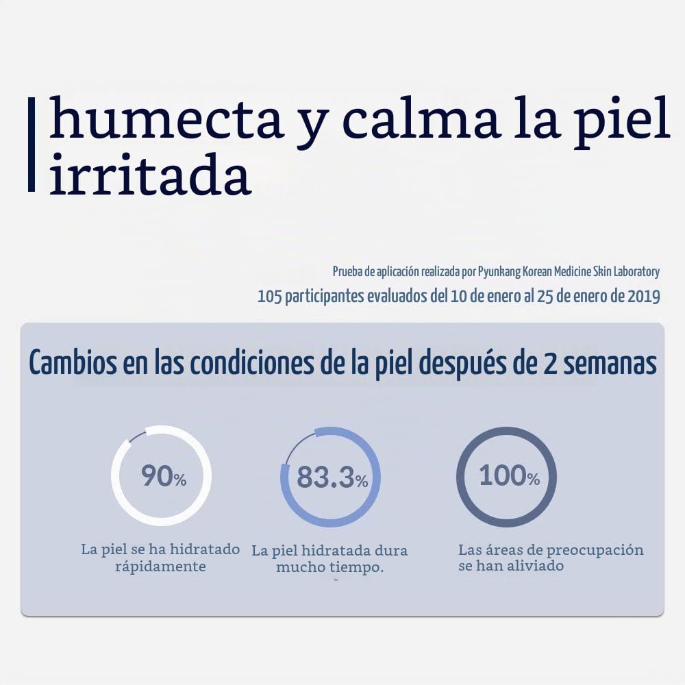 PYUNKANG YUL PKY CREMA HIDRATANTE PARA HIDRATACIÓN PROFUNDA CON ACABADO FRESCO, HIDRATANTE FACIAL LIGERO PARA USO DIARIO, - 3