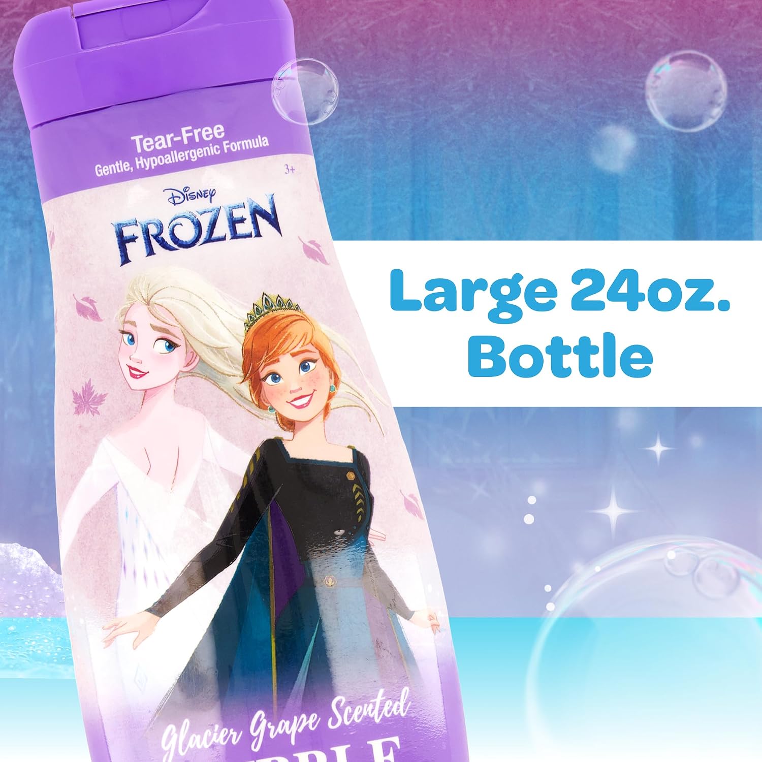 BAÑO DE BURBUJAS FROZEN DE DISNEY, 24 ONZAS 24.0 FL OZ - 3