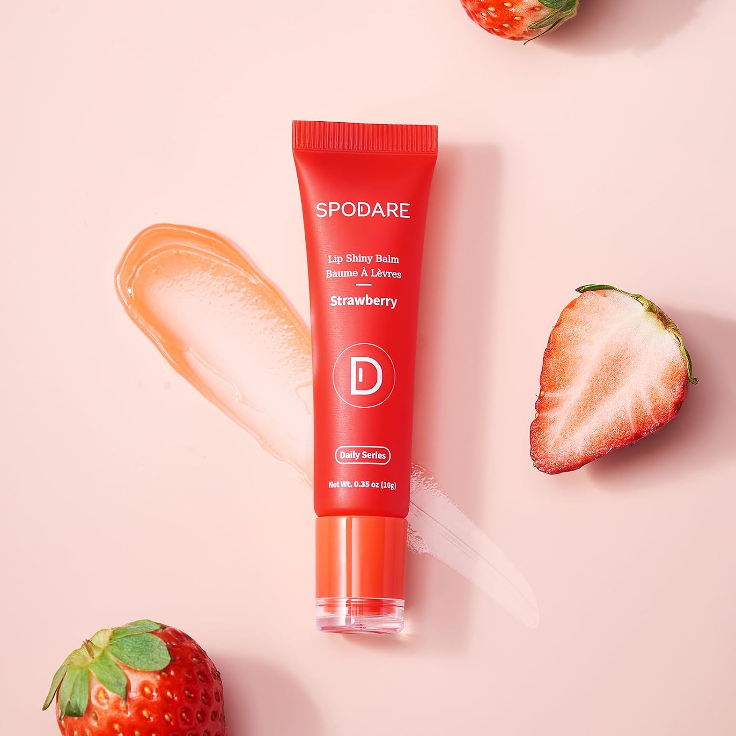 SPODARE LIP GLOWY BALM FRESA, TAMAĂO DE VIAJE - 3
