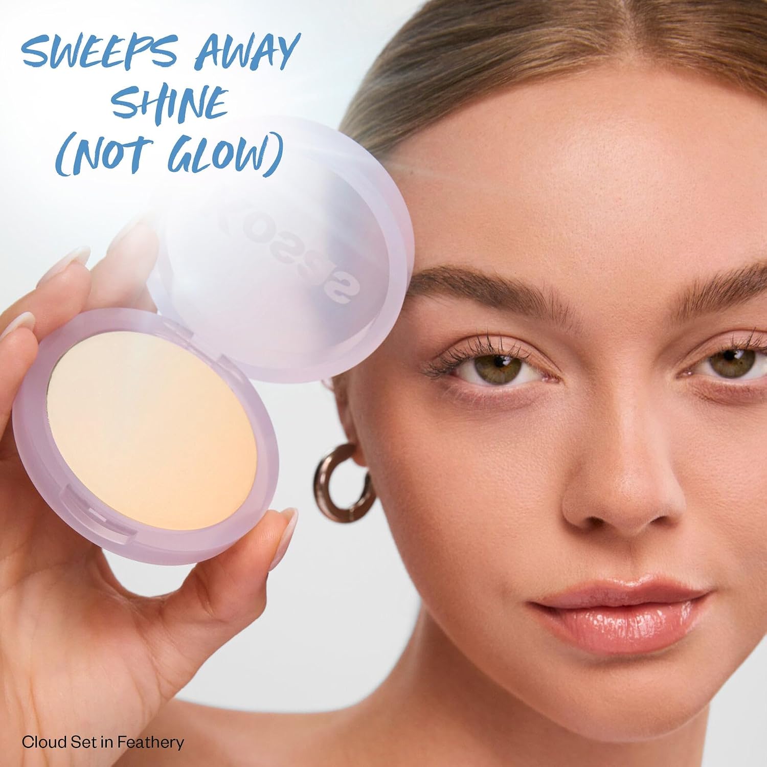 KOSAS CLOUD KIT DE MAQUILLAJE SET POLVO FIJADOR PRENSADO POLVO FACIAL TRANSLÚCIDO CON CONTROL DE BRILLO, ACABADO MATE SUAVE, - 3
