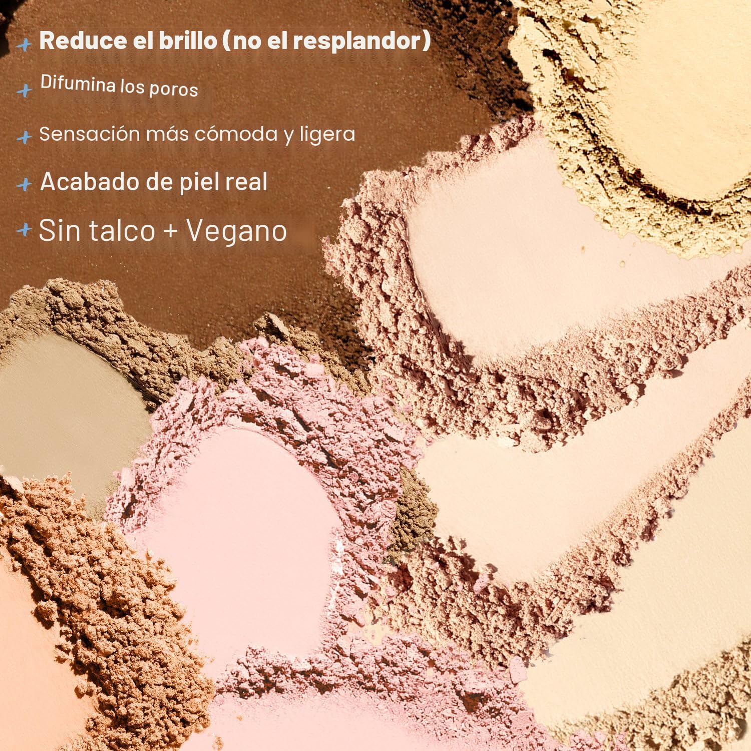 KOSAS CLOUD KIT DE MAQUILLAJE SET POLVO FIJADOR PRENSADO POLVO FACIAL TRANSLÚCIDO CON CONTROL DE BRILLO, ACABADO MATE SUAVE, - 4