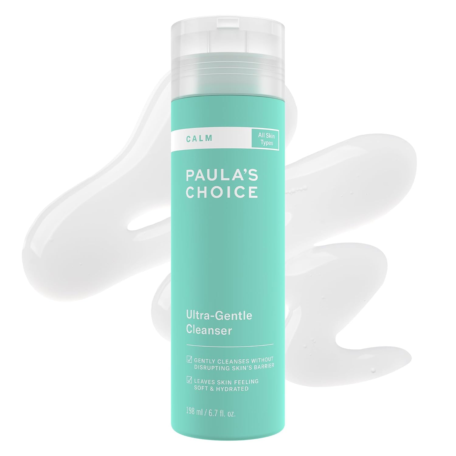 PAULA S CHOICE LIMPIADOR FACIAL ULTRASUAVE CALM PARA PIELES SENSIBLES, 6 ONZAS LÍQUIDAS - 1