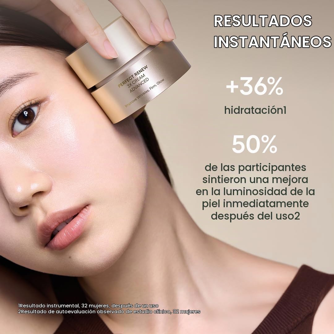 LANEIGE PERFECT RENEW 3X CREMA - CREMA HIDRATANTE ANTIENVEJECIMIENTO CON PÉPTIDOS Y RETINOL ENCAPSULADO PARA UNA PIEL - 3