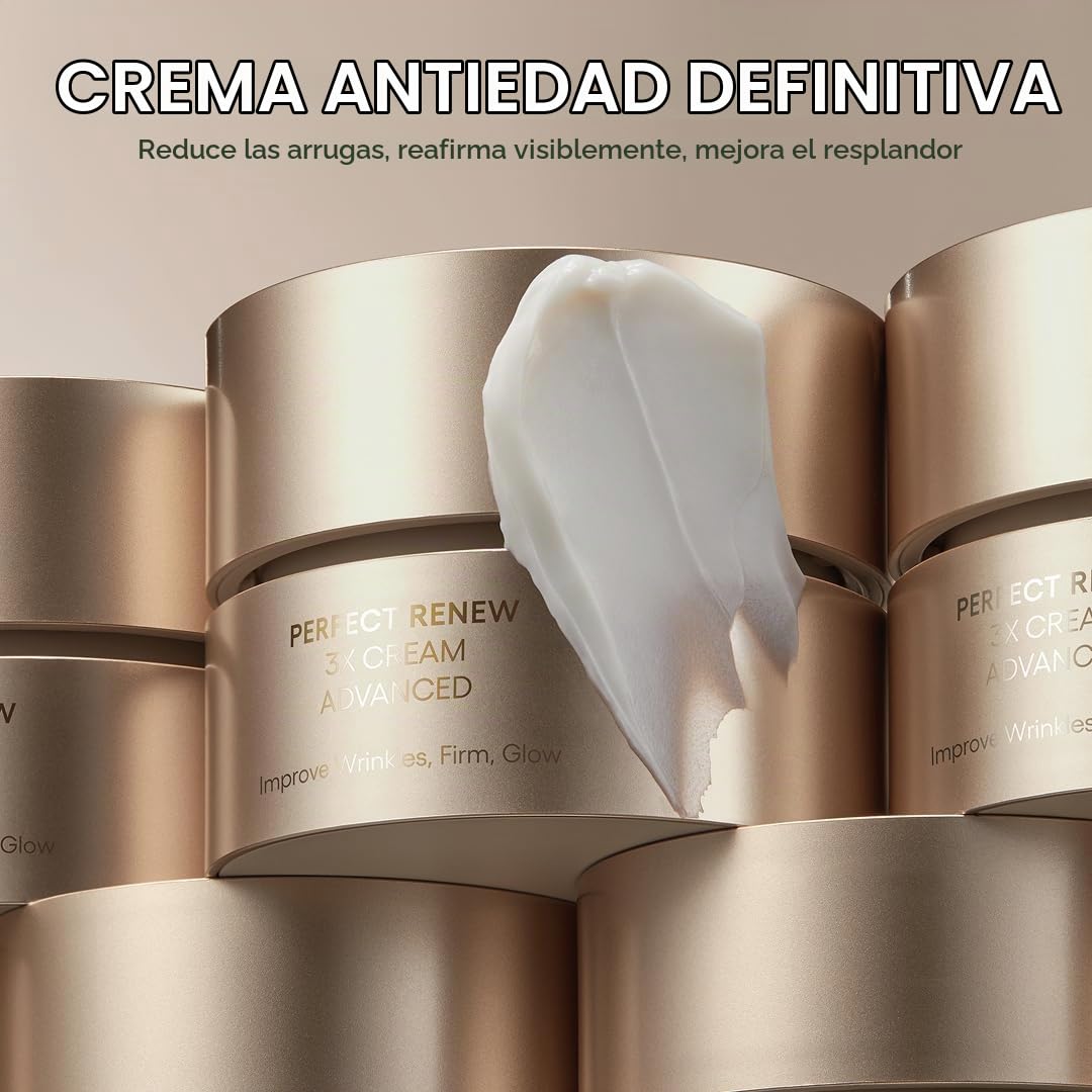 LANEIGE PERFECT RENEW 3X CREMA - CREMA HIDRATANTE ANTIENVEJECIMIENTO CON PÉPTIDOS Y RETINOL ENCAPSULADO PARA UNA PIEL - 5