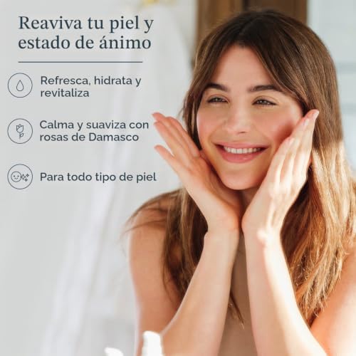 HERITAGE STORE AGUA DE ROSAS, REFRESCANTE CHAPOTEO FACIAL PARA PIEL BRILLANTE, CON ROSA DE DAMASCO, TODO TIPO DE PIEL, AGUA - 7