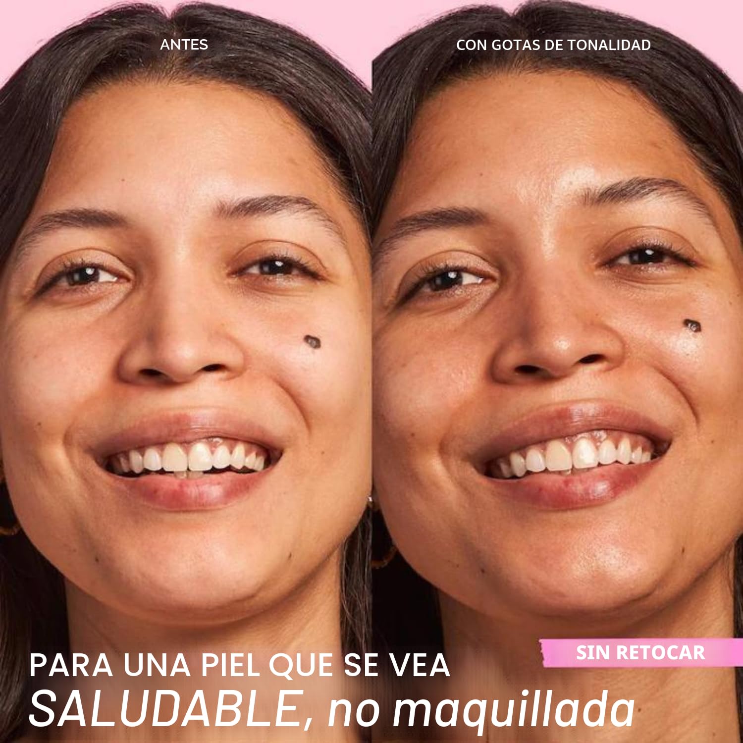 BRILLO GLOW RECIPE HUE DROPS - MINI SUERO FACIAL CON TINTE - GOTAS BRONCEADORAS PARA ILUMINAR E HIDRATAR - PREBASE - 3