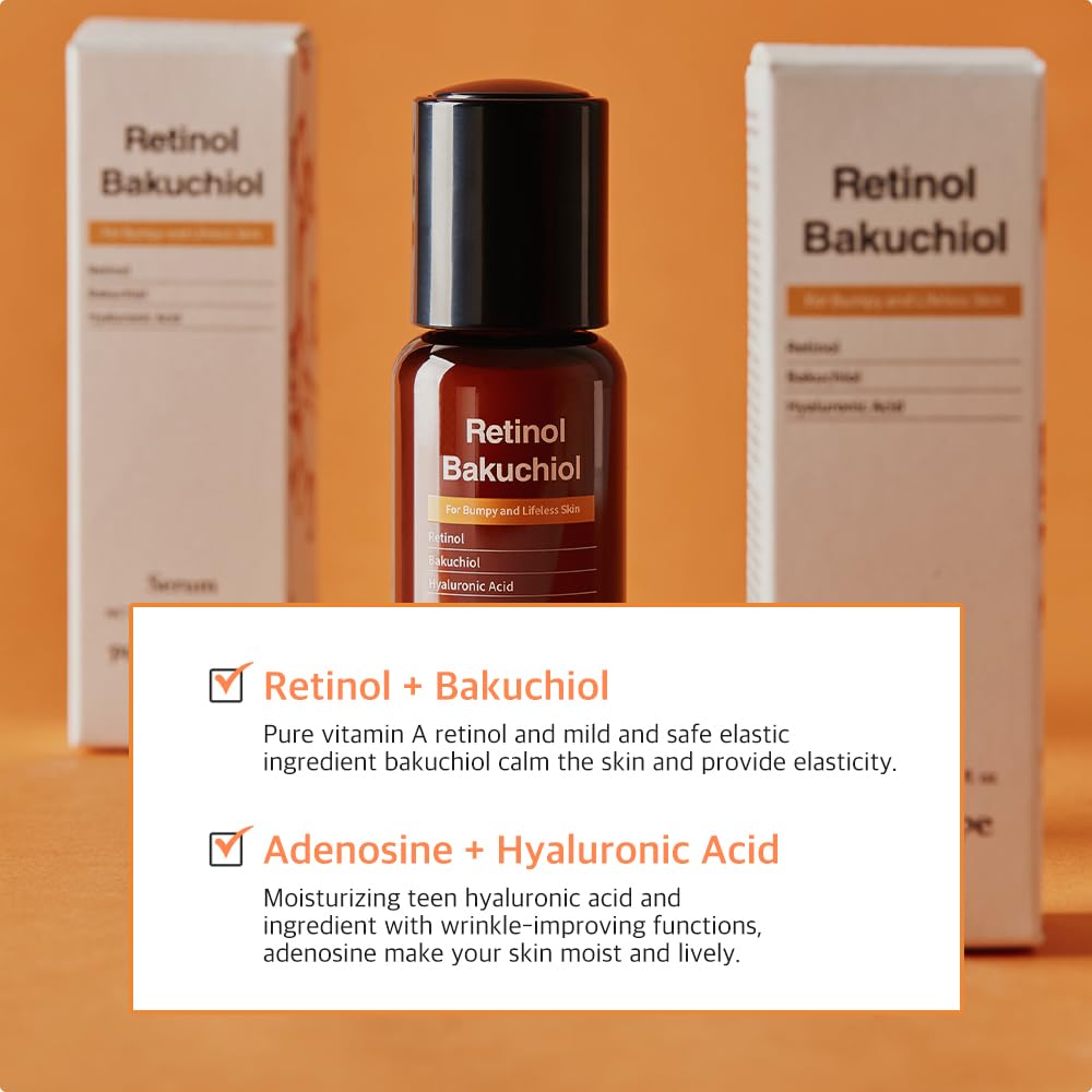 PAPA RECIPE SUERO FACIAL DE RETINOL BAKUCHIOL 1.01 FL OZ/1.0 FL OZ , SUERO DE VITAMINA A PARA LA CARA, CALMANTE, REAFIRMA E - 3