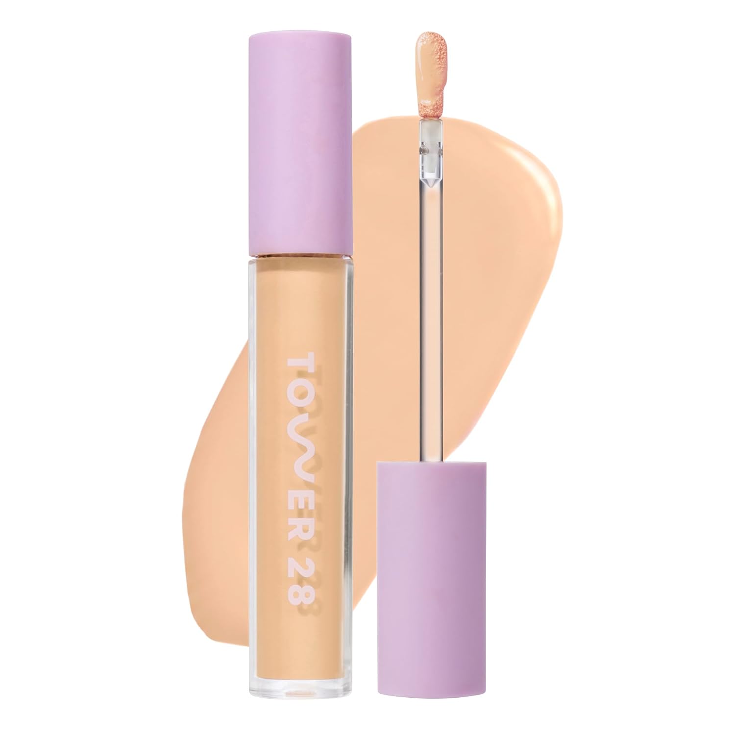 TOWER 28 SWIPE SÉRUM FACIAL CONCENTRADO CORRECTOR HIDRATANTE, 8.0 MELOCOTÓN MEDIO/CÁLIDO 0.22 OZ - 1