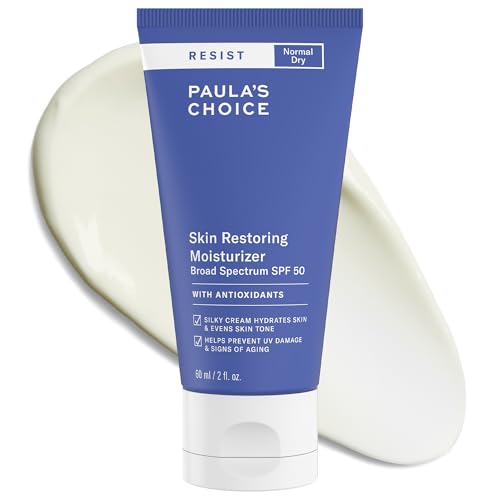 PAULA S CHOICE RESIST SKIN RESTORING CREMA HIDRATANTE FACIAL SPF 50, PROTECCIÓN UVA Y UVB, MANTECA DE KARITÉ Y NIACINAMIDA, - 5
