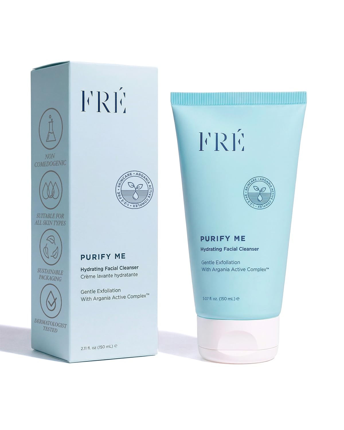 FRÉ PURIFY ME LIMPIADOR FACIAL HIDRATANTE LAVADO FACIAL CREMOSO 5.07 ONZAS LÍQUIDAS - 1