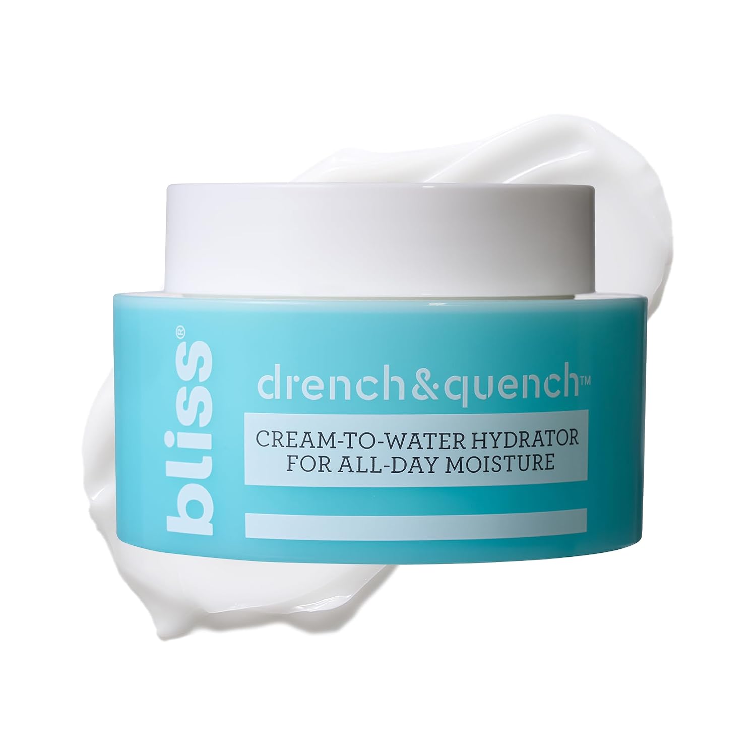 BLISS DRENCH Y QUENCH - CREMA DE ÁCIDO HIALURÓNICO PARA HIDRATACIÓN DE LA PIEL CREMA FACIAL LIGERA CON 4 TIPOS DE ÁCIDO - 1