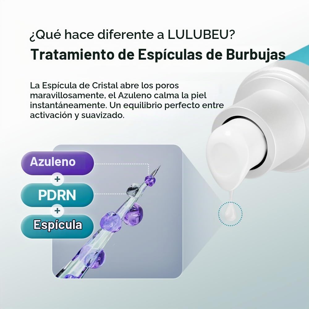 K-BEAUTY - AMPOLLA DEEP PORE BUBBLE SHOT, SUERO DE PREPARACIÓN DE POROS PROFUNDOS CON ESPÍCULA DE CRISTAL, PDRN Y AZULENO, - 3