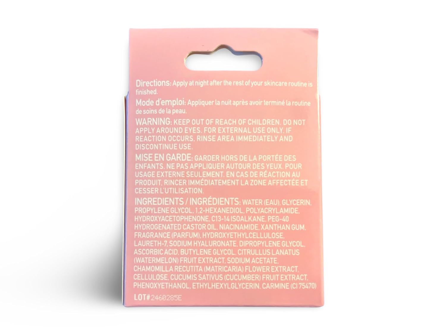 B.PURE HIDRATANTE NOCTURNO BRILLO GLOW UP CON EXTRACTO DE SANDÍA Y NIACINAMIDA, 2 ONZAS - 5