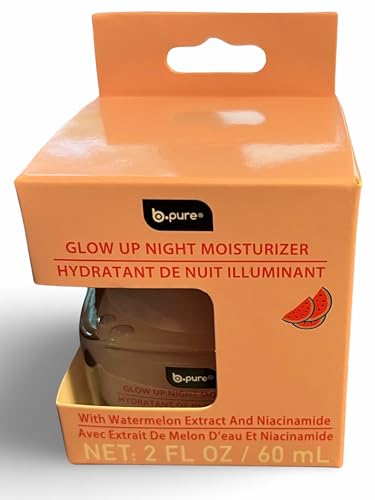 B.PURE HIDRATANTE NOCTURNO BRILLO GLOW UP CON EXTRACTO DE SANDÍA Y NIACINAMIDA, 2 ONZAS - 7