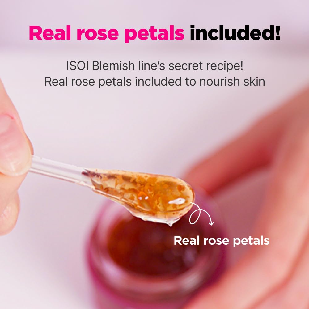 ISOI MASCARILLA REFRESCANTE DE ROSAS BÚLGARAS, MASCARILLA HIDRATANTE CON 70% DE AGUA DE ROSAS BÚLGARAS PARA HIDRATACIÓN - 2