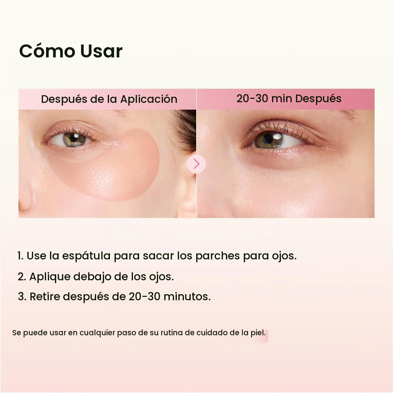 BIODANCE PARCHES DE HIDROGEL PARA OJOS DEBAJO DE LOS OJOS, PÉPTIDO DE COLÁGENO, ANTIARRUGAS Y LÍNEAS FINAS 60 UNIDADES - 6