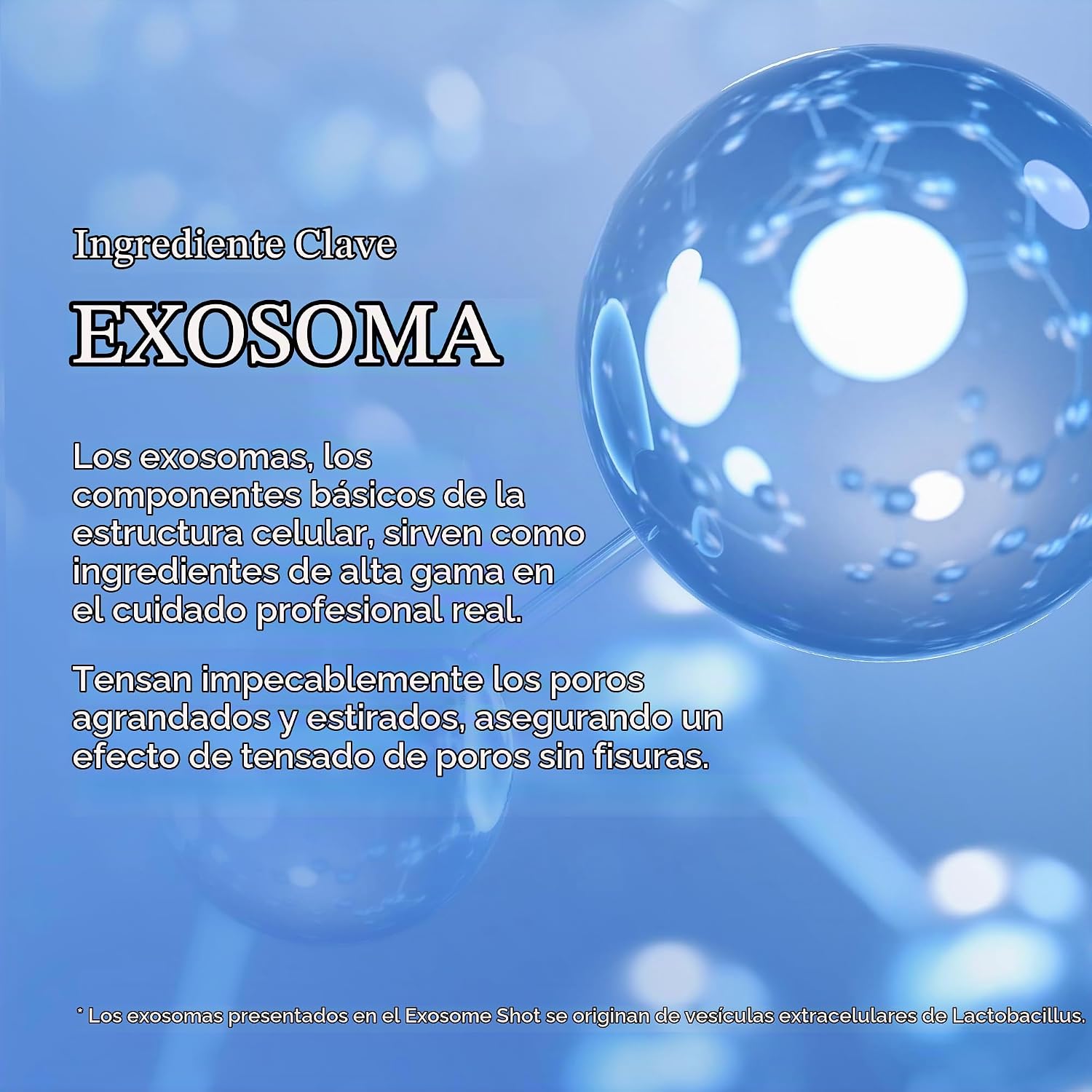 MEDICUBE ZERO EXOSOME SHOT 2,000 PPM ESPÍCULA SUERO FACIAL SUERO LÍQUIDO POTENCIADOR DE LA PIEL EXOSOMA, AHA BHA PHA CUIDADO - 6