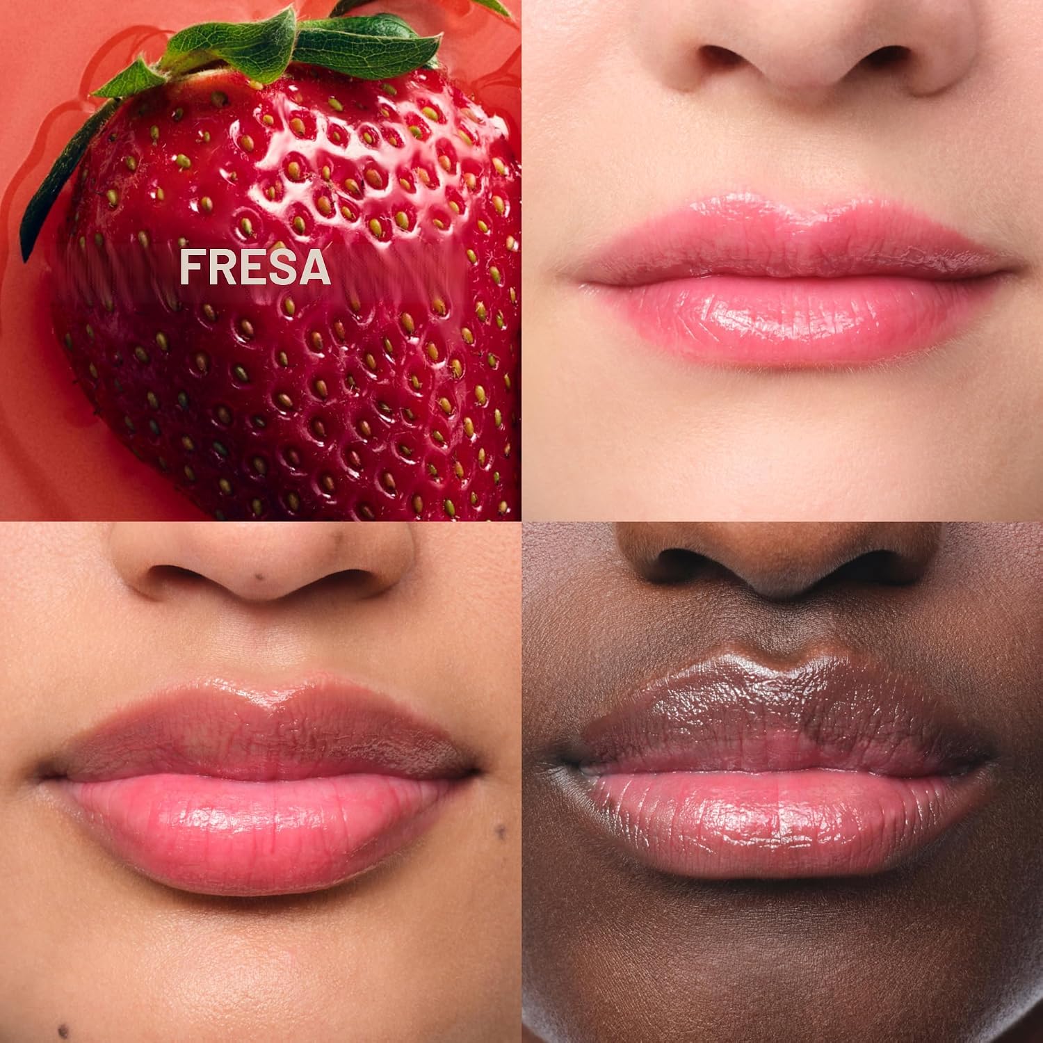 GLOSSIER BALM DOTCOM - BĂLSAMO LABIAL Y BĂLSAMO UNIVERSAL, TINTE ROSA DE MERMELADA DE FRESA - 7