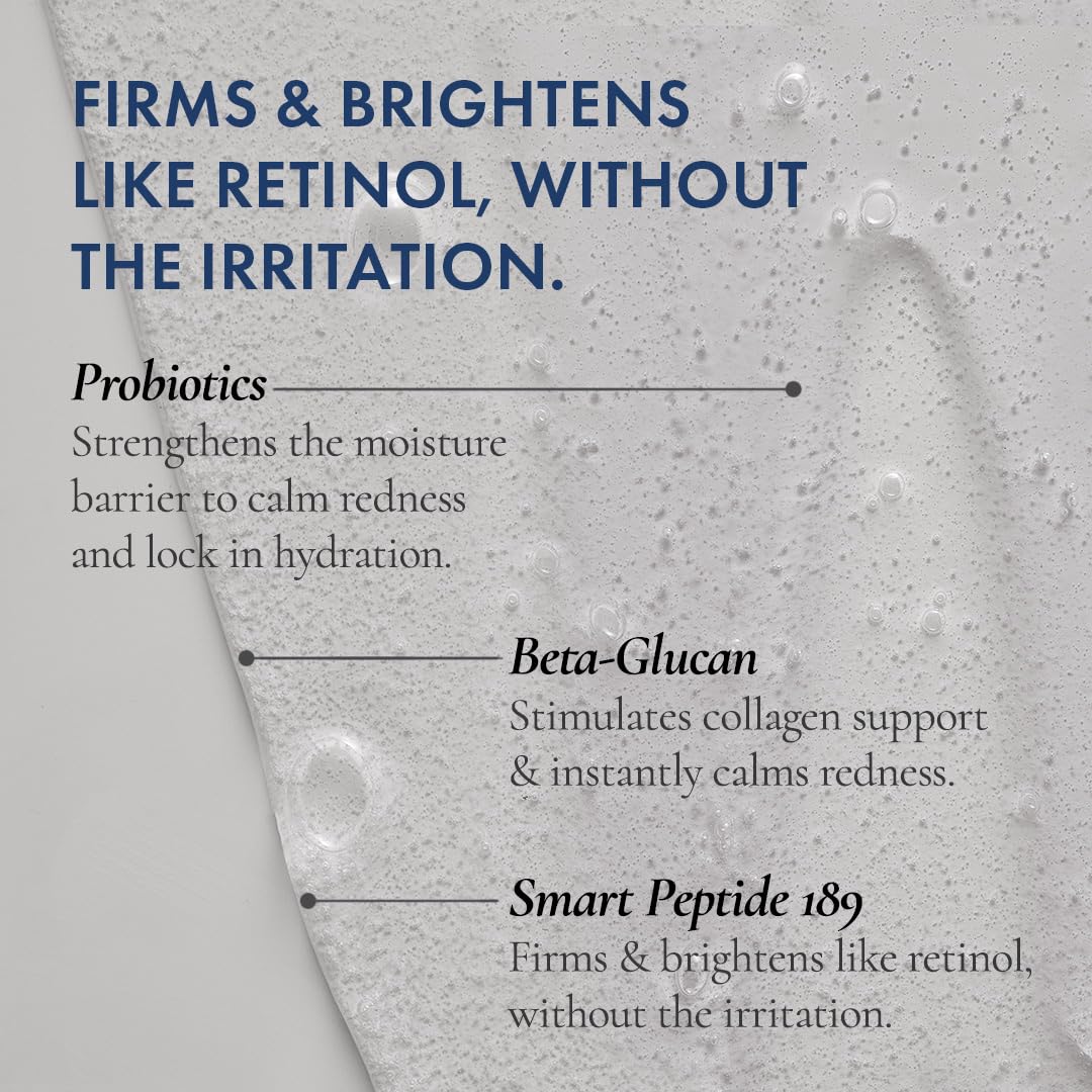 GLOWBIOTICS LIMPIADOR REVITALIZANTE PROBIÓTICO LAVADO FACIAL ANTIENVEJECIMIENTO CON PÉPTIDOS 10 OZ GEL HIDRATANTE PARA PIEL - 4