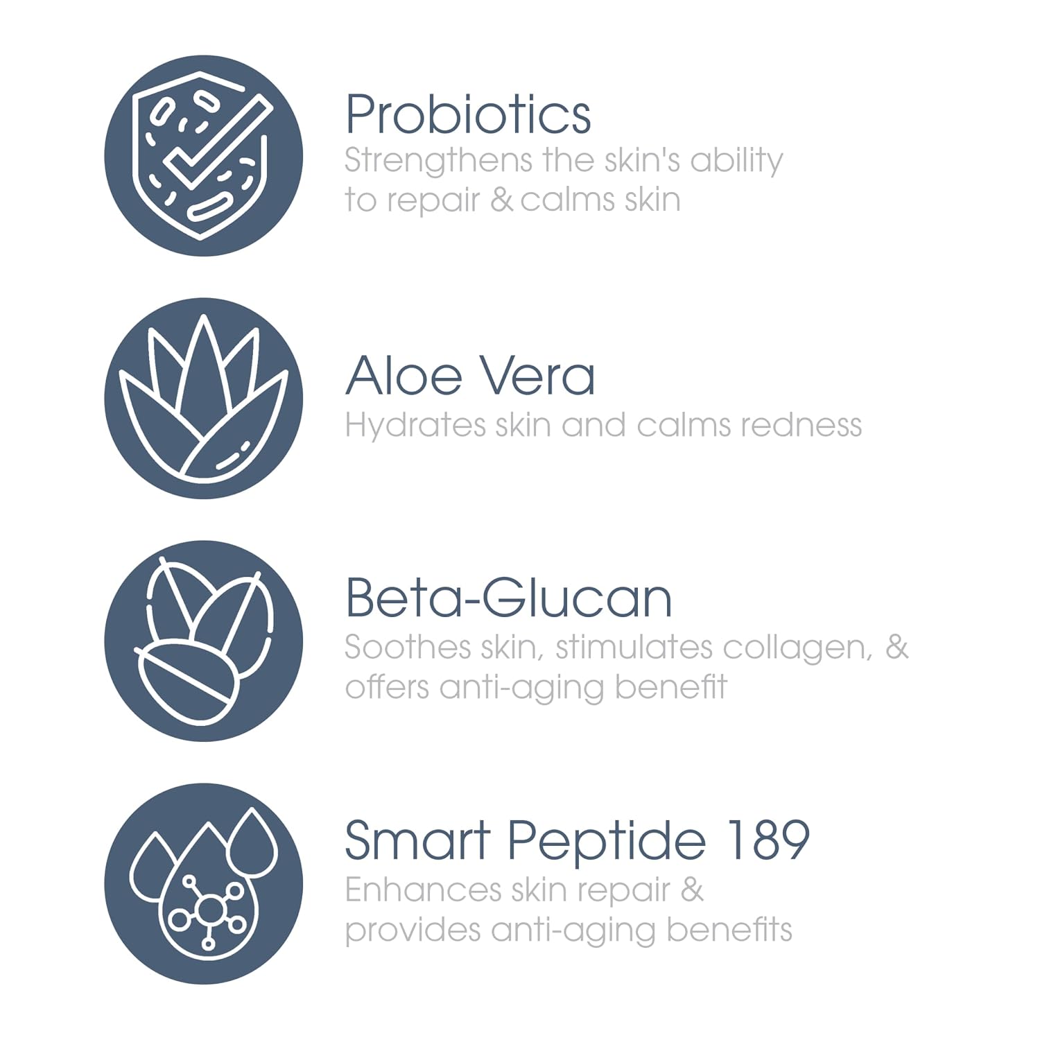 GLOWBIOTICS LIMPIADOR REVITALIZANTE PROBIÓTICO LAVADO FACIAL ANTIENVEJECIMIENTO CON PÉPTIDOS 10 OZ GEL HIDRATANTE PARA PIEL - 5