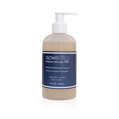 GLOWBIOTICS LIMPIADOR REVITALIZANTE PROBIÓTICO LAVADO FACIAL ANTIENVEJECIMIENTO CON PÉPTIDOS 10 OZ GEL HIDRATANTE PARA PIEL - 7