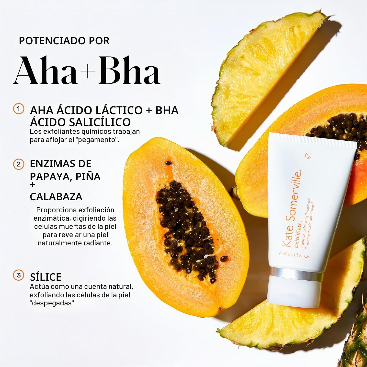 KATE SOMERVILLE EXFOLIKATE - TRATAMIENTO EXFOLIANTE INTENSIVO, 2 ONZAS LÍQUIDAS - 3
