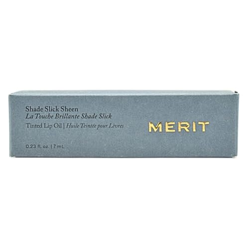 MERIT SHADE SLICK - ACEITE DE LABIOS TINTADO HIDRATANTE - JUEGO DOBLE DE COLOR MALVA BRILLO LABIAL VEGANO CON ACEITES - 7