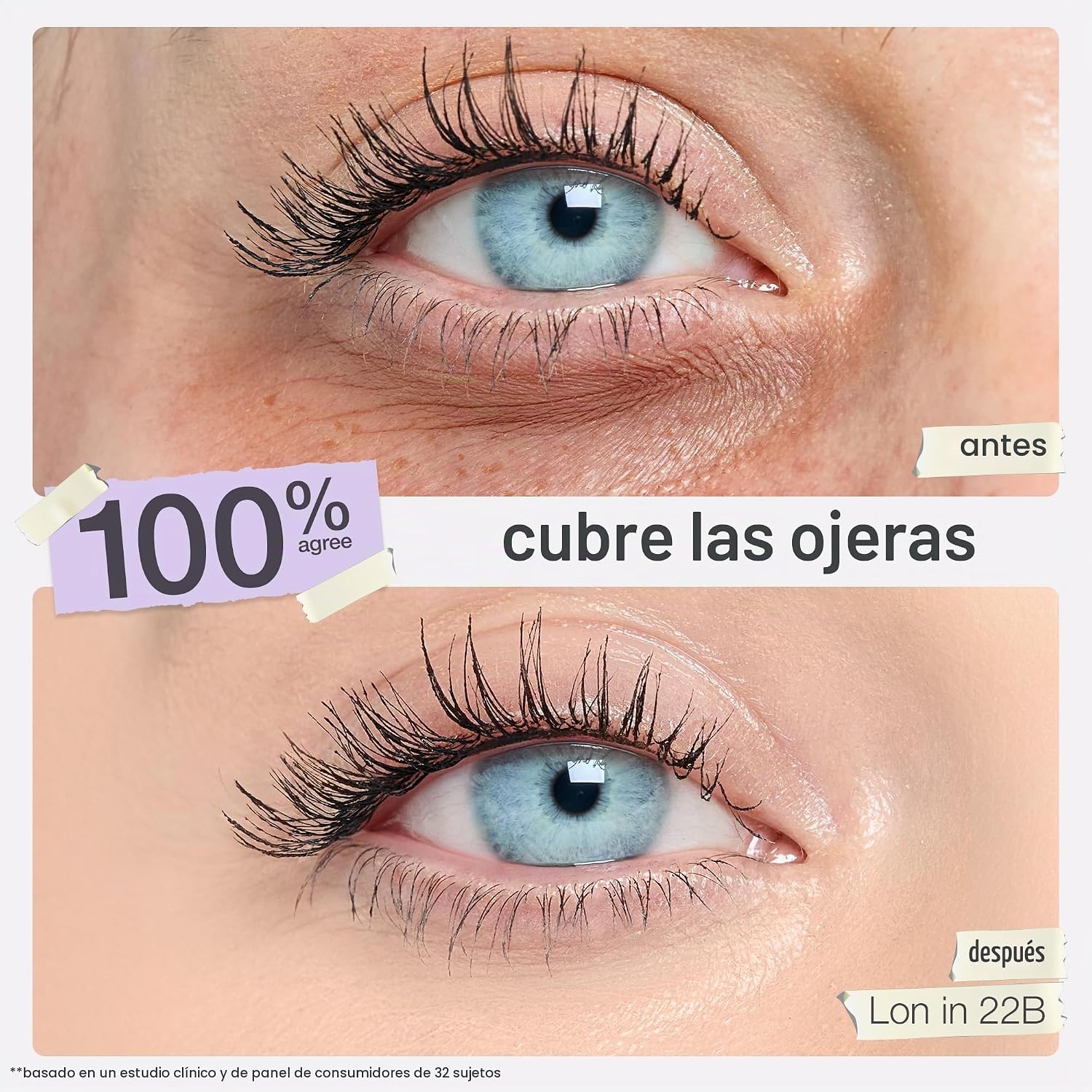 TARTE SHAPE TAPE CORRECTOR COBERTURA COMPLETA, ACABADO MATE PARA DEBAJO DE LOS OJOS, OJERAS, LÍNEAS FINAS, ENROJECIMIENTO - 3