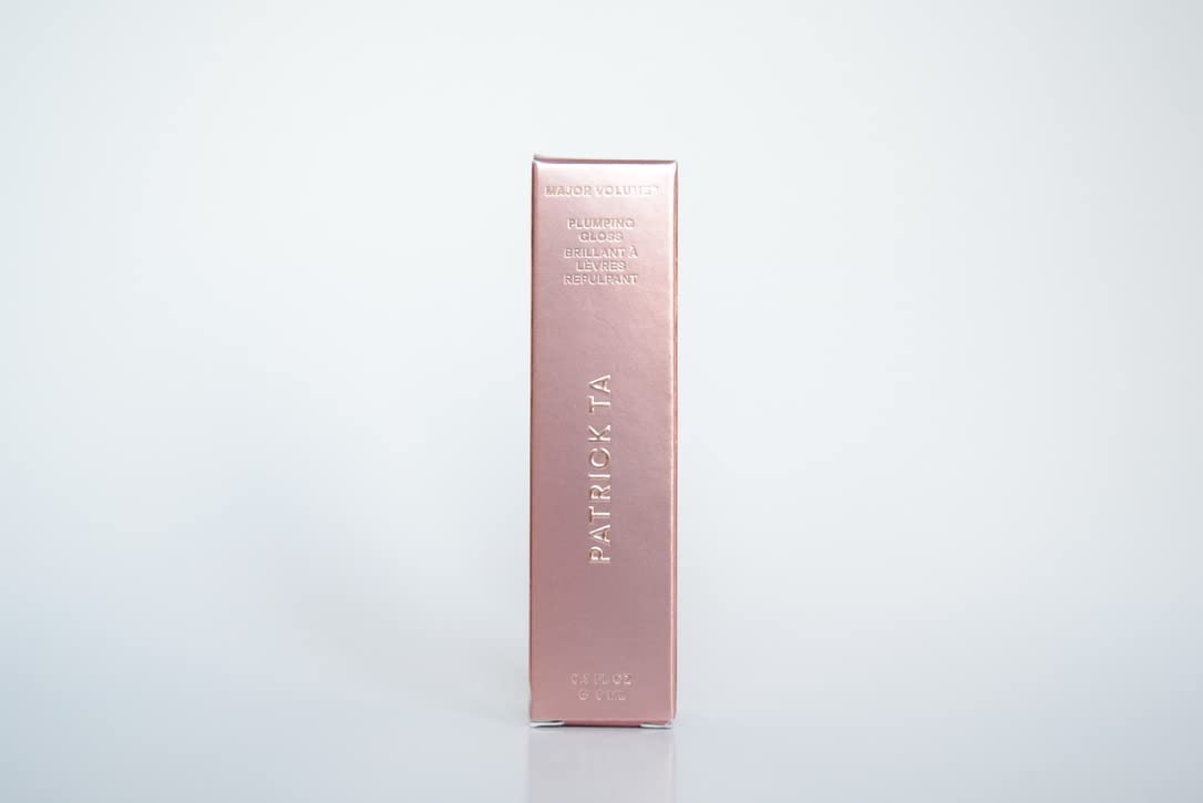 PATRICK TA MAJOR VOLUME PLUMPING - BRILLO DE LABIOS, ASPECTO NATURAL, TRANSPARENTE, 0.30 ONZAS LÍQUIDAS PAQUETE DE 1 - 4