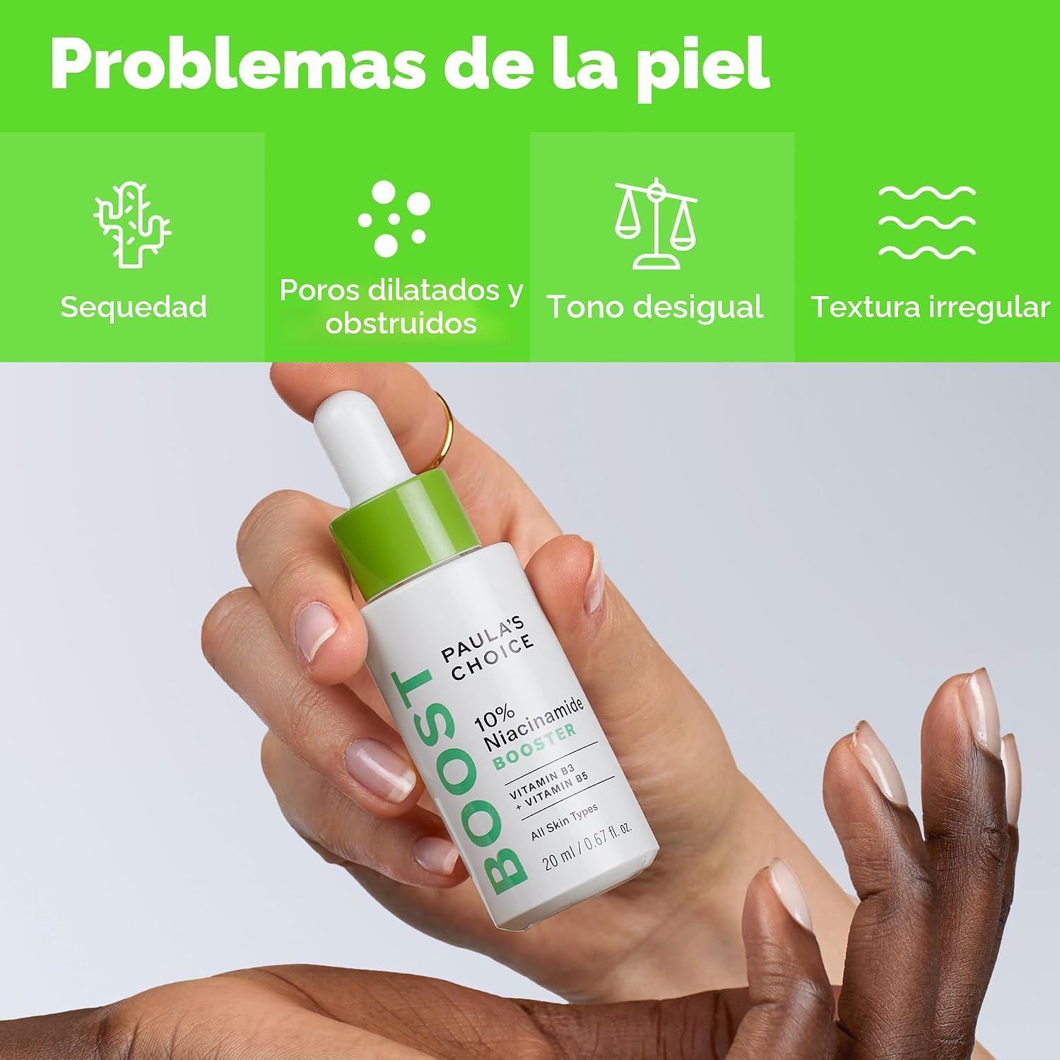POTENCIADOR DE POROS DILATADOS Y ARRUGAS PAULA S CHOICE RESIST 10 % NIACINAMIDA VITAMINA B3 0.67 ONZAS - 4