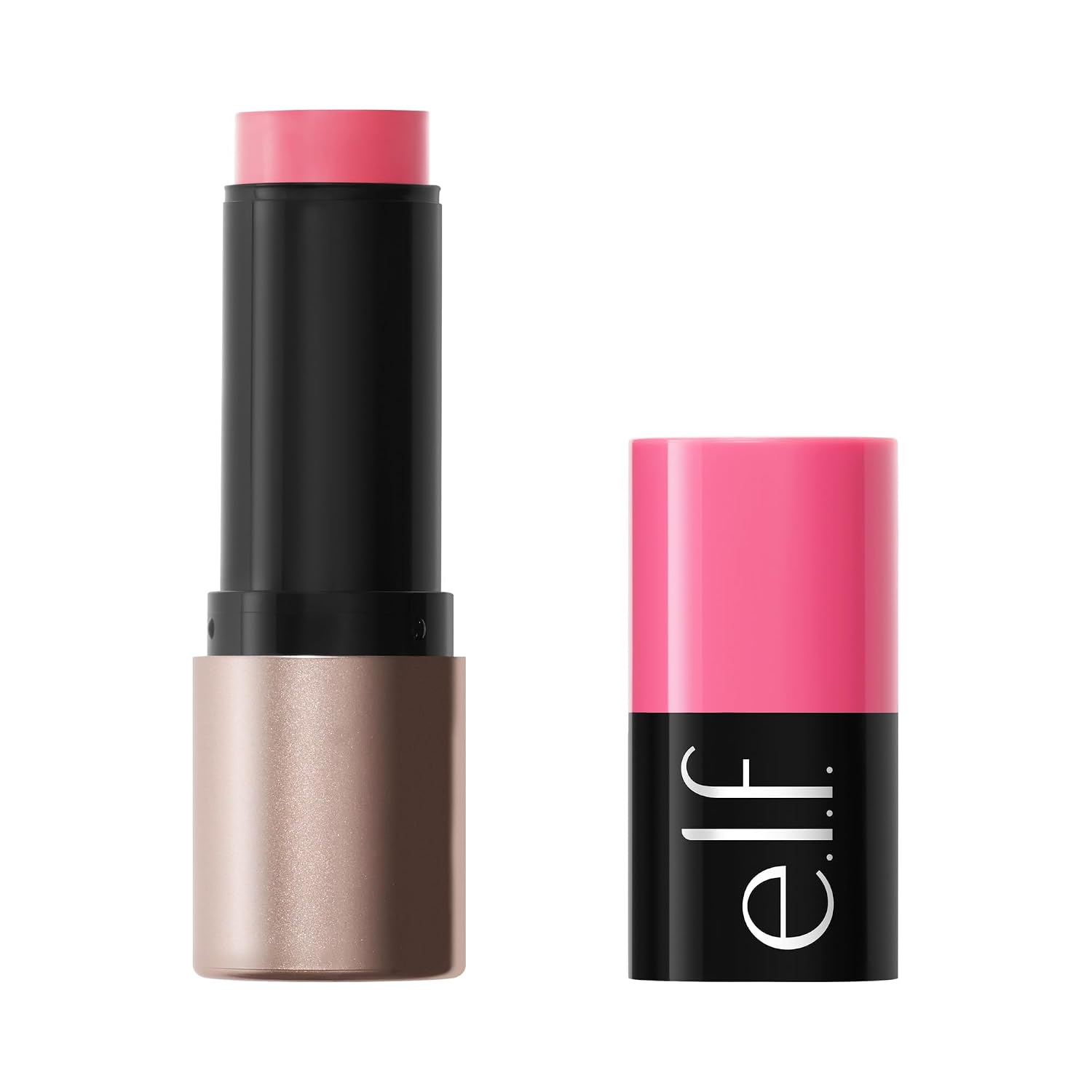 E.L.F. SOFT GLAM CREMA RUBOR MAQUILLAJE STICK, RUBOR CREMA PARA CONSTRUIR PARA UN ACABADO NATURAL Y SATINADO, FABRICADO - 1