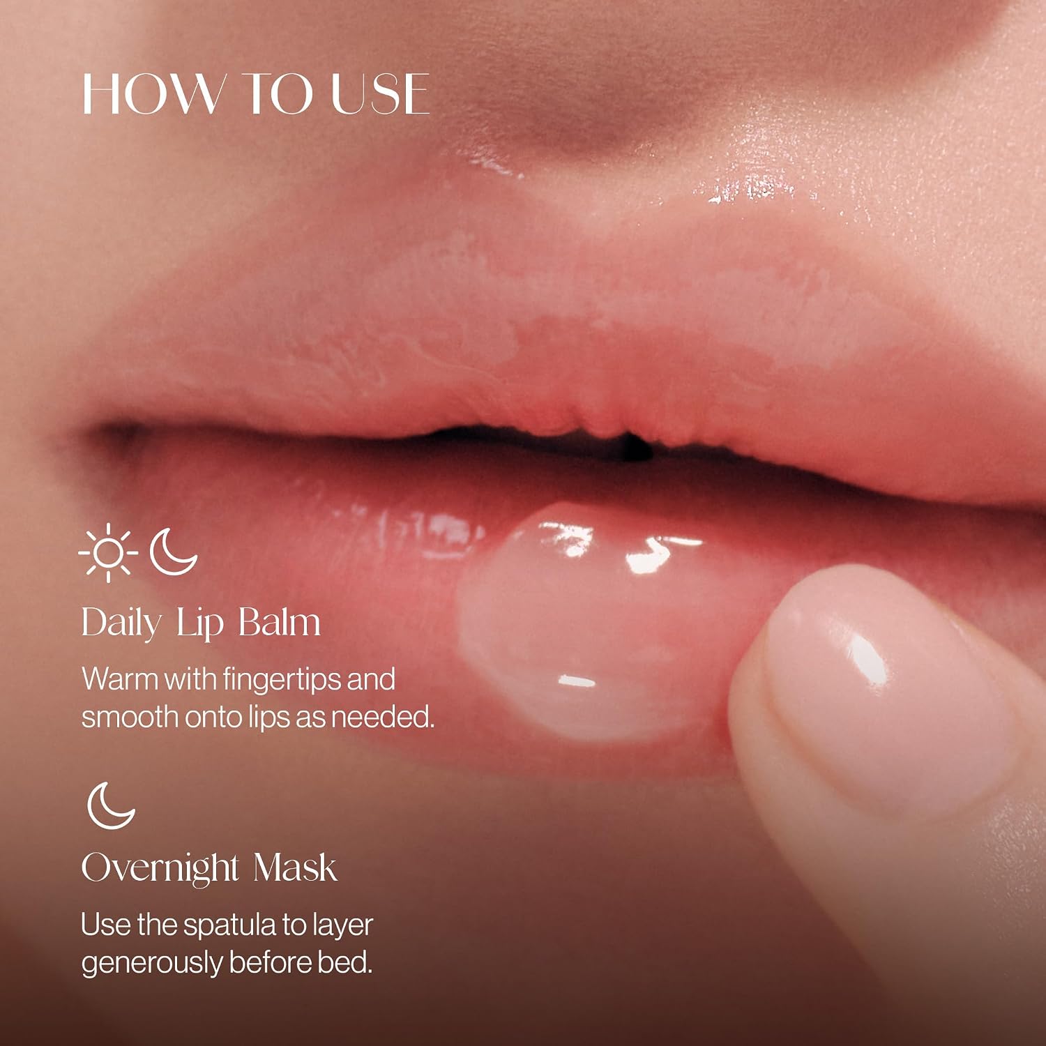 BEIGIC BĂLSAMO LABIAL VOLUMINIZADOR DE POLIETILENO Y MĂSCARA CUIDADO DE LABIOS VEGANO DURANTE LA NOCHE, REDUCE LAS LĂNEAS - 6