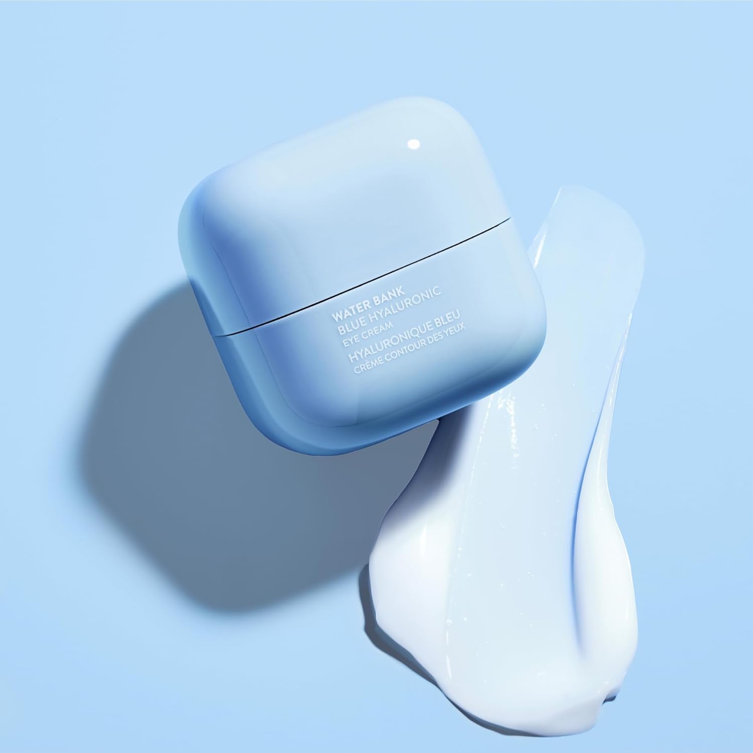 LANEIGE WATER BANK BLUE HYALURONIC EYE CREMA: TRATAMIENTO HIDRATANTE PARA LOS OJOS CON NIACINAMIDA Y CAFEÍNA PARA ILUMINAR, - 2