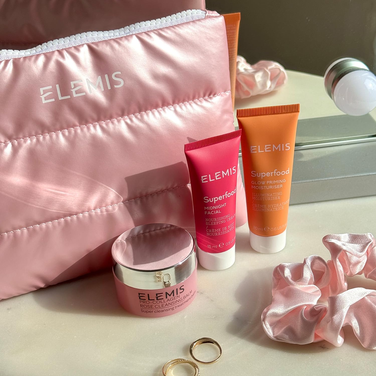 ELEMIS KIT DE MAQUILLAJE DE VIAJE WAY TO BRILLO GLOW DE 3 PIEZAS EXCLUSIVO DE AMAZON VALOR DE 70 - 7