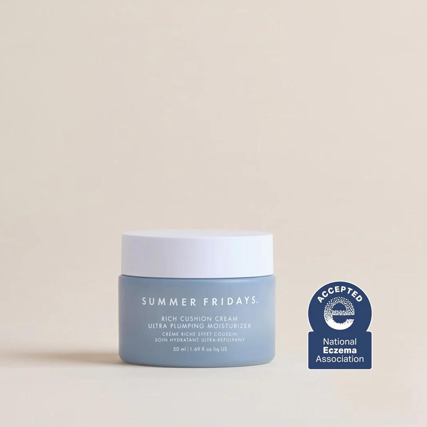 SUMMER FRIDAYS CREMA FACIAL RICH CUSHION - CREMA REPARADORA DE BARRERA ULTRA RELLENADORA PREBASE DE MAQUILLAJE - INFUNDE - 2